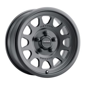 MR414 Bead Grip 15x7 / 4+3/13mm Offset / 5x4.5 / 76mm CB Matte Black Wheel