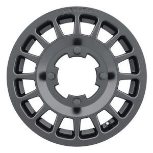 MR407 Bead Grip 14x6 / 5+1/38mm Offset / 4x136 / 100mm CB Matte Black Wheel