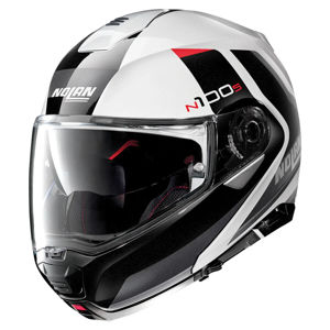 Nolan Helmets N100-5 Hilltop Mtlwhtblk 3Xl