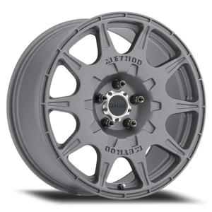 MR502 RALLY 17x8 +38mm Offset 5x4.5 67.1mm CB Titanium Wheel