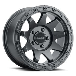 MR317 17x9 -12mm Offset 5x5.5 108.00mm CB Matte Black Wheel