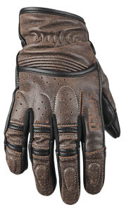 Rust and Redemption Leather Gloves Olive - Small