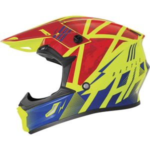 THH Helmets T710X Battle Red/Blu Sm