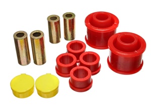 Red Front Control Arm Bushing Set Fits 06-07 Mitsubishi Eclipse FWD