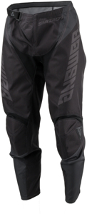 Answer Syncron Envenom Pants Black/Grey Youth 18 - Youth motocross pants in Black/Grey, size 18