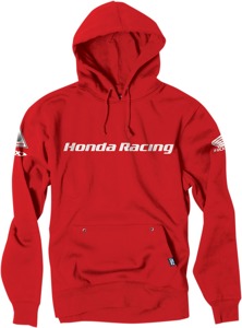 Men's Honda Racing Hoody - Honda Racing Hoody Red Lg