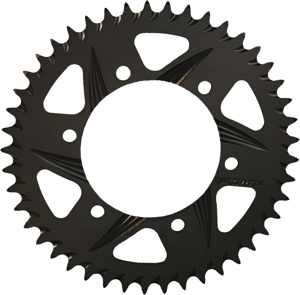 F5 Rear Aluminum Sprocket Black Hardcoat 44T 520 - For 00-13 Triumph Suzuki