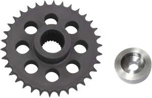 1-Piece Primary Sprocket 34T - Removes Compensator - For 17-20 HD Softail Touring