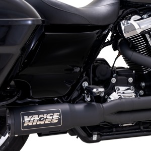 Vance & Hines HD HD Touring 17-22 HO 2-1 Black Full System Exhaust