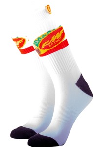 Taco Tuesday Socks - Taco Tuesday Socks Wht