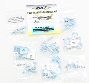 Full Plastic Fastener Kit - For 14-18 Yamaha YZ250F & YZ450F