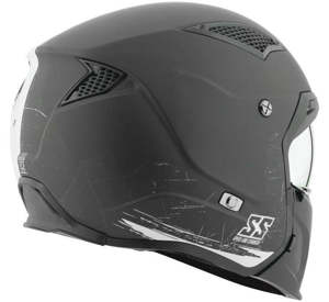 SS2400 Tough As Nails Helmet Black/White - Medium