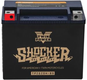 Twin Power YTX-20H Shocker Gel Battery Replaces H-D 65991-82B