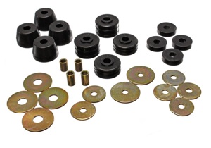 Energy Suspension D100-300 Body Mounts Black 5.4101G