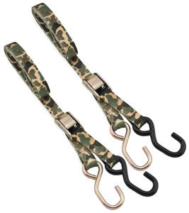 Standard Tie Downs - Pair - 1" x 72" Camouflage