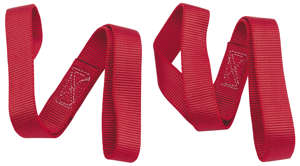 Tie Down Extensions - 18" Red - Pair