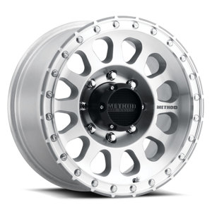 MR315 18x9 +18mm Offset 8x170 130.81mm CB Machined/Clear Coat Wheel