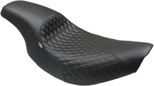 Tripper Diamond Vinyl 2-Up Seat - Black