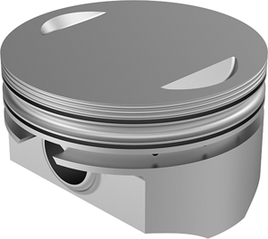 Cast Piston Kit TC88 to 95CI 9.3:1 +.020