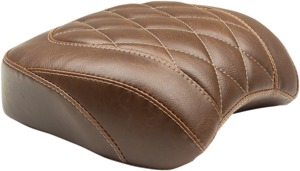 Tripper Diamond Wide Brown Pillion Pad - For 18-19 HD FXFB Fat Bob