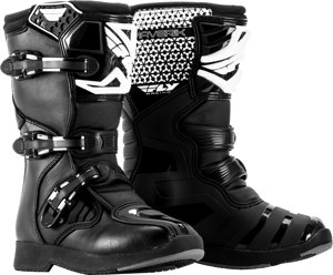 Youth Mini Maverick MX Boots Black US Youth 05 - New Without box was on Shelf and is slightly dusty