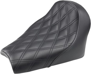 Renegade Lattice Solo Seat Black Gel - For 18-19 Indian Scout Bobber