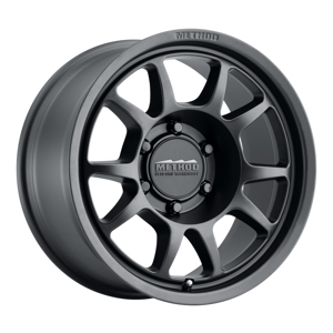 MR702 17x8.5 0mm Offset 6x135 87mm CB Matte Black Wheel