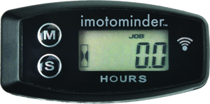 iMotominder Wireless Hour Meter - No wiring required - just peel & stick