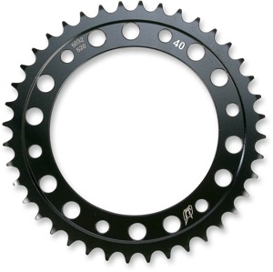 Steel 520 Rear Sprocket 42T - Black - For Honda CBR-RR RC51