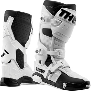 Radial Dirt Bike Boots - White Men's Size 7