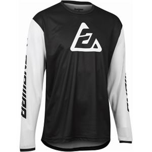 Answer Arkon Bold Jersey Black/White Youth Small - Motocross Off-Road Gear