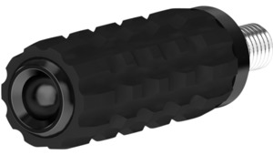 Toe Peg Billet Traction - Black Ano