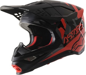 Supertech SM8 Echo MIPS Offroad Helmet Black/Red Small