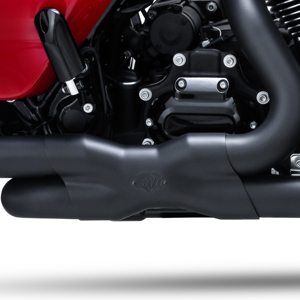 Vance & Hines HD Dresser 17-22 Power Duals Black PCX Header Exhaust