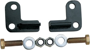 Black Rear Lowering Block Kit - For 89-99 Harley Davidson XLH883/XLH1200 Sportster