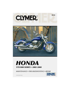 Shop Repair & Service Manual - Soft Cover - For 2000-2008 Honda VTX1800 Series