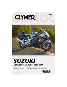 Shop Repair & Service Manual - Soft Cover - For 99-07 Suzuki Hayabusa