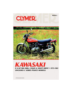 Shop Repair & Service Manual - Soft Cover - For 1973-1981 Kawasaki Z900, Z1000, KZ900 & KZ1000