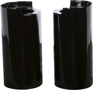 Upper Fork Tube Covers - Black - For 14-19 Harley Touring