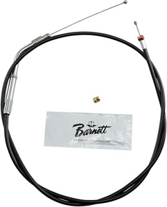 Barnett Vinyl Throttle Cable Black 38 in. L