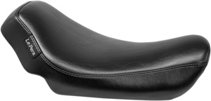 Streaker Smooth Vinyl Solo Seat - Black - For 06-14 Harley FXD Dyna