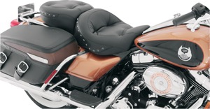 Ultra Touring Regal Studded 2-Up Seat - For 08-20 Harley FLH FLT