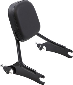 Cobra Detachable Backrest Short with Medium Pad Black Fits Indian Chieftain 14+