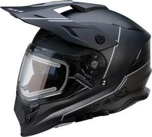 Range Bladestorm Dual-Sport Snow Helmet Large - Black/White