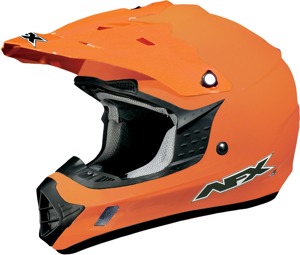 FX-17 Full Face Offroad Helmet Gloss Orange Small