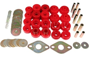 96-99 Toyota 4Runner 2WD/4WD Red Body Mount Bushing Set