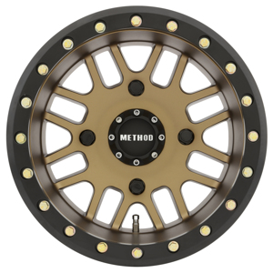 Method MR406 14x10 UTV Beadlock Wheel, Bronze, 4x156 Bolt Pattern