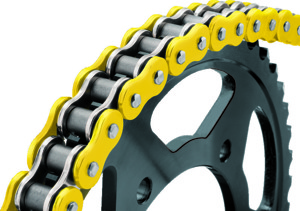 BikeMaster 530x120 BMXR O-Ring Chain - Yellow