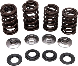 Racing Valve Spring Kit, Titanium Retainers, 0.440" Lift - For 02-08 Honda CRF450R w/ SS or Ti Valves