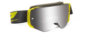 3206 Advanced MX Goggles - Yellow w/ Magnetic Silver Iridium Lens - Magnetic Lens for fast and easy lens changes